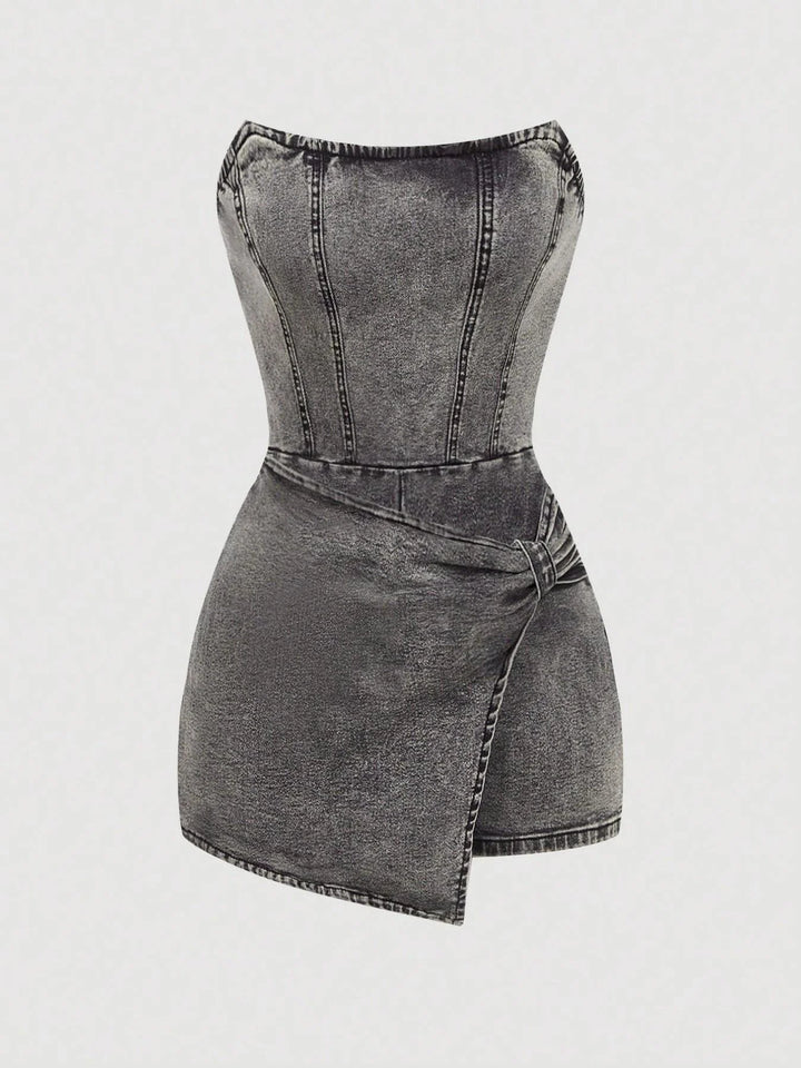 Riley - Chic Denim Jumpsuit