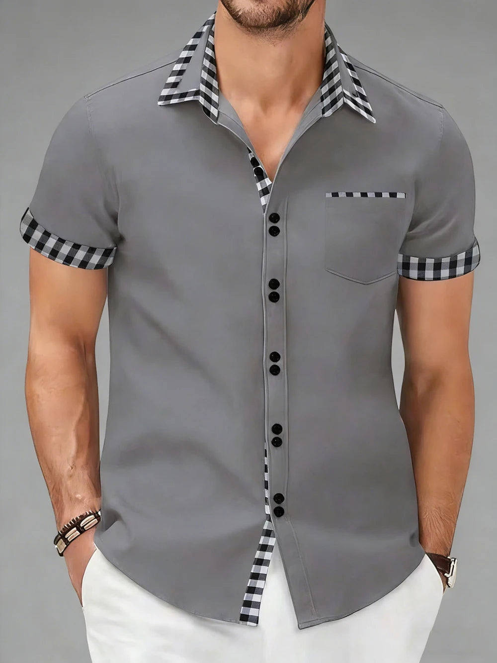 Keaton - Soft Checkered Shirt