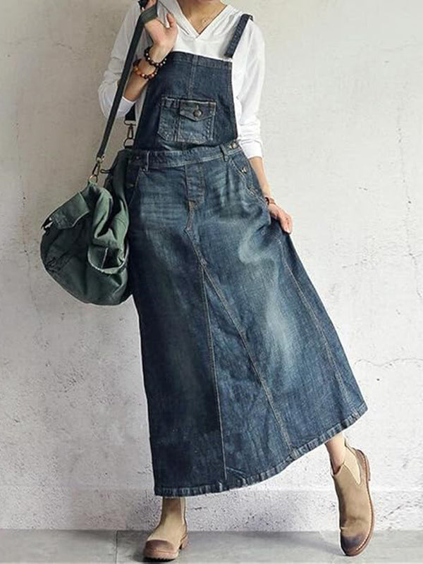 Raven - Relaxed Denim Jumpsuit