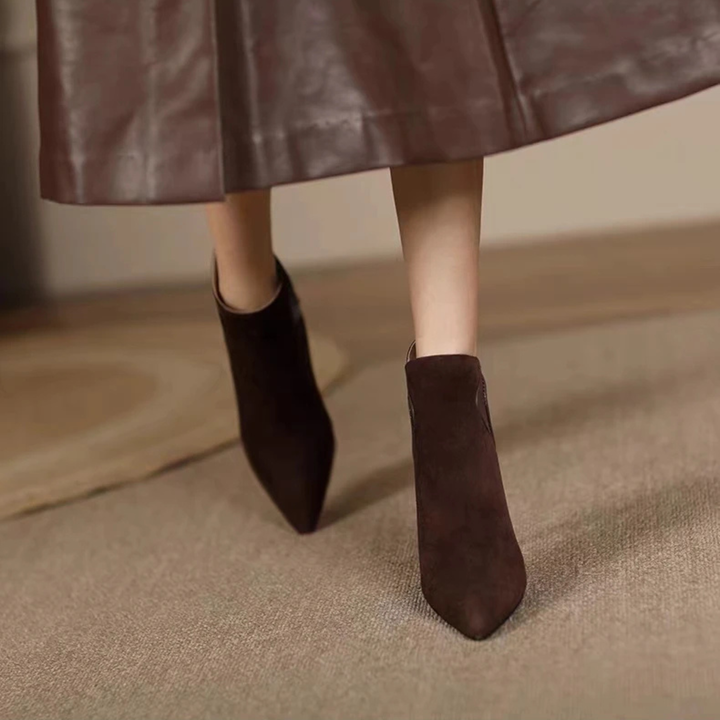 Nora - Elegant Suede Stiletto Boot