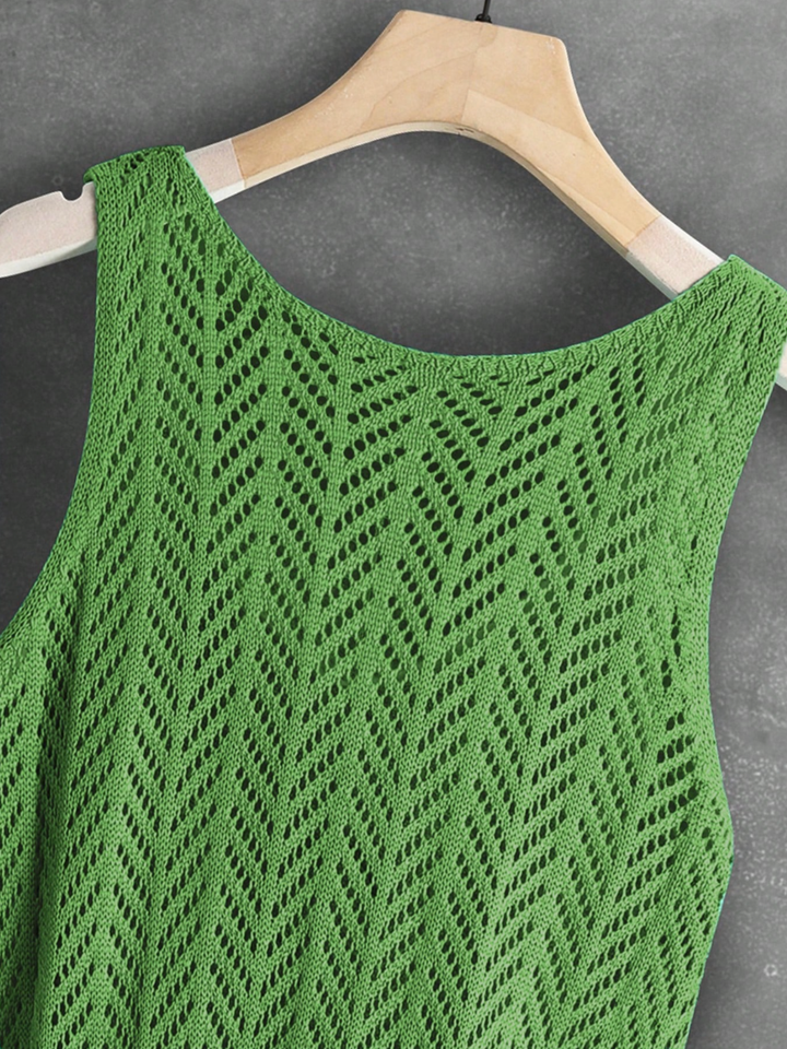 Usha - Breezy Knit Blouse