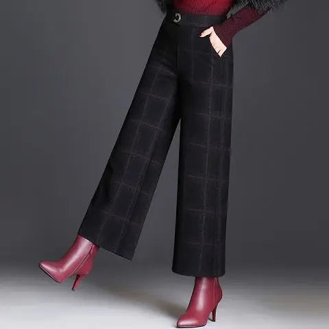 Harley - Cozy Plaid Pants