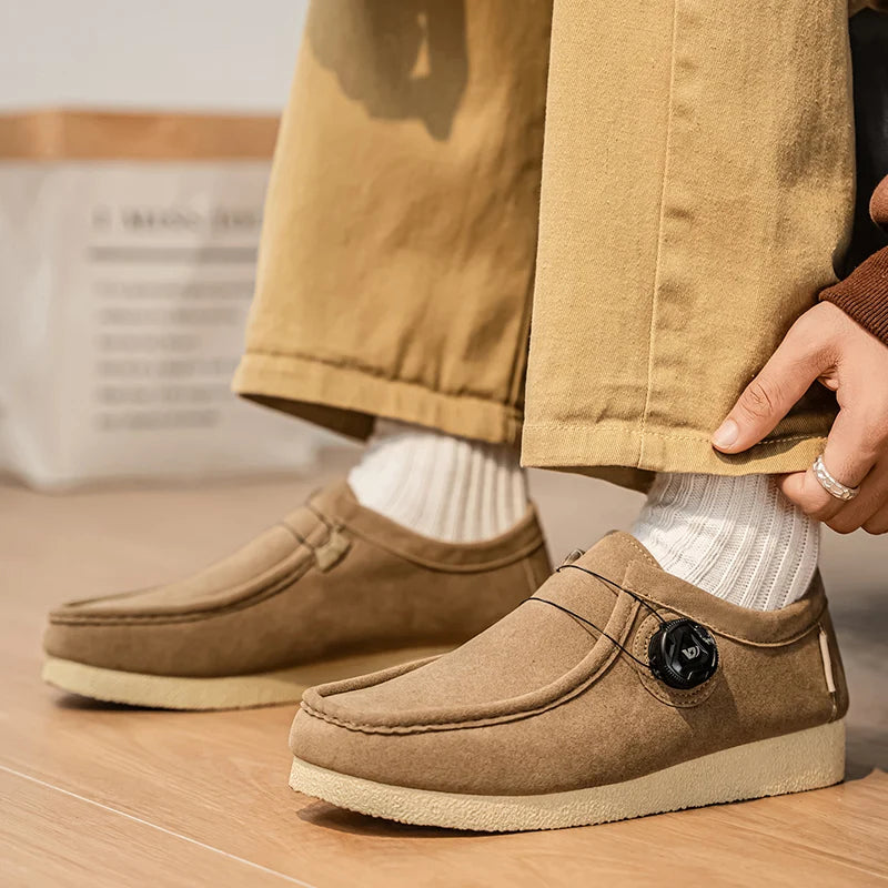 Irving - Relaxed Suede Loafers