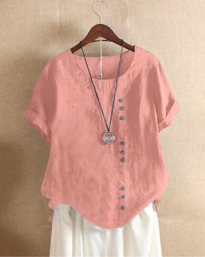 Faye - Airy Cotton Blouse