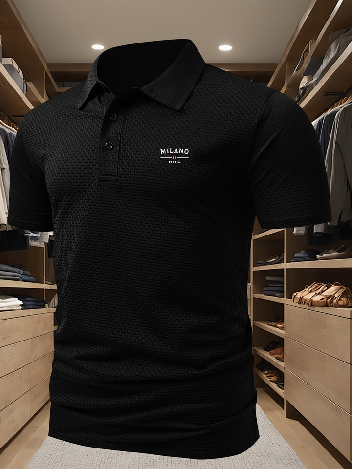Miller - Textured Tailored Polo