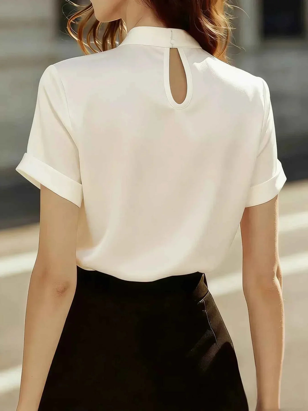 Xiomara - Silky Elegant Blouse