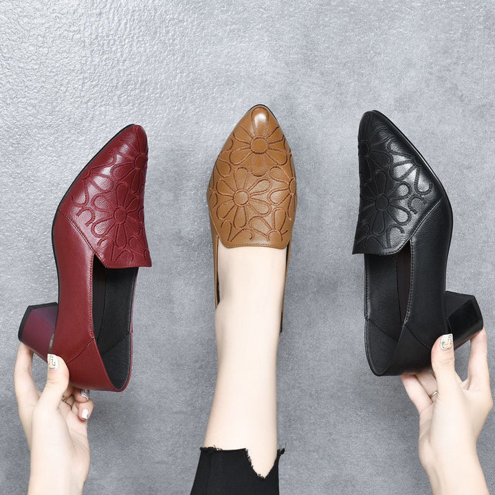 Presley - Sleek Leather Sandals