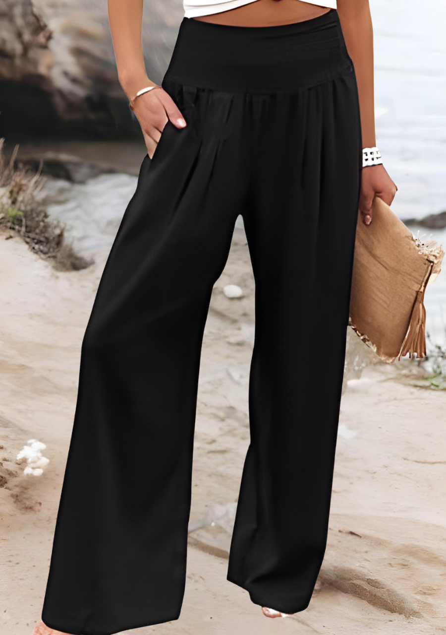 Alina - Light Linen Trousers