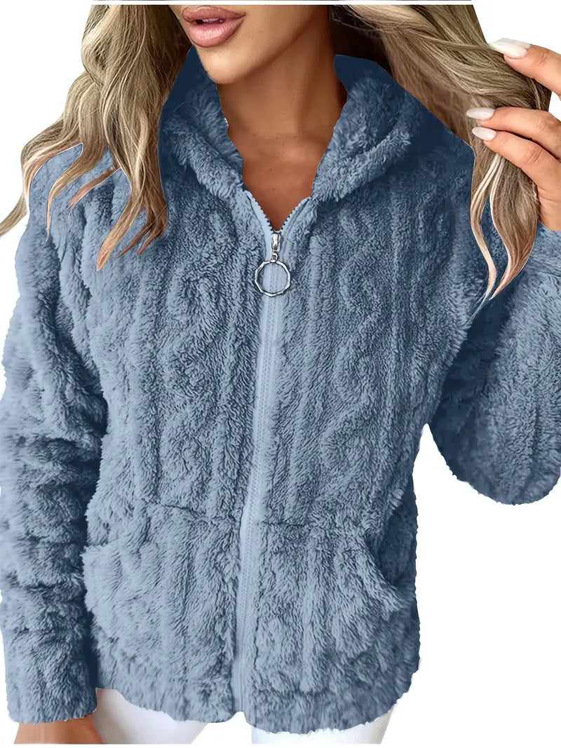 Phoebe - Cozy Plush Hoodie