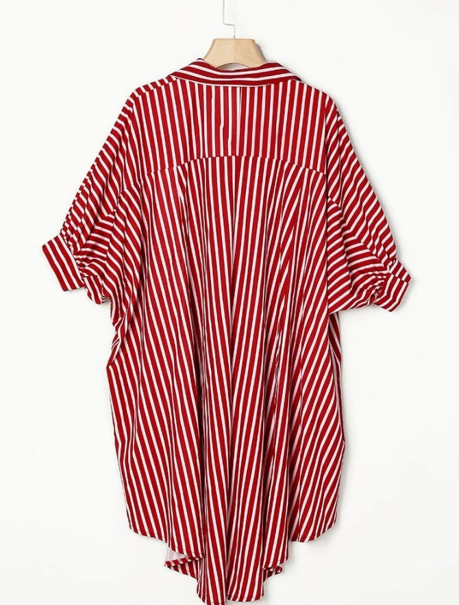 Valencia - Flowing Stripe Blouse