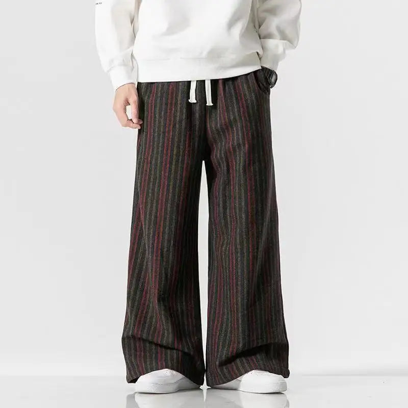 Gareth - Soft Stripe Pants