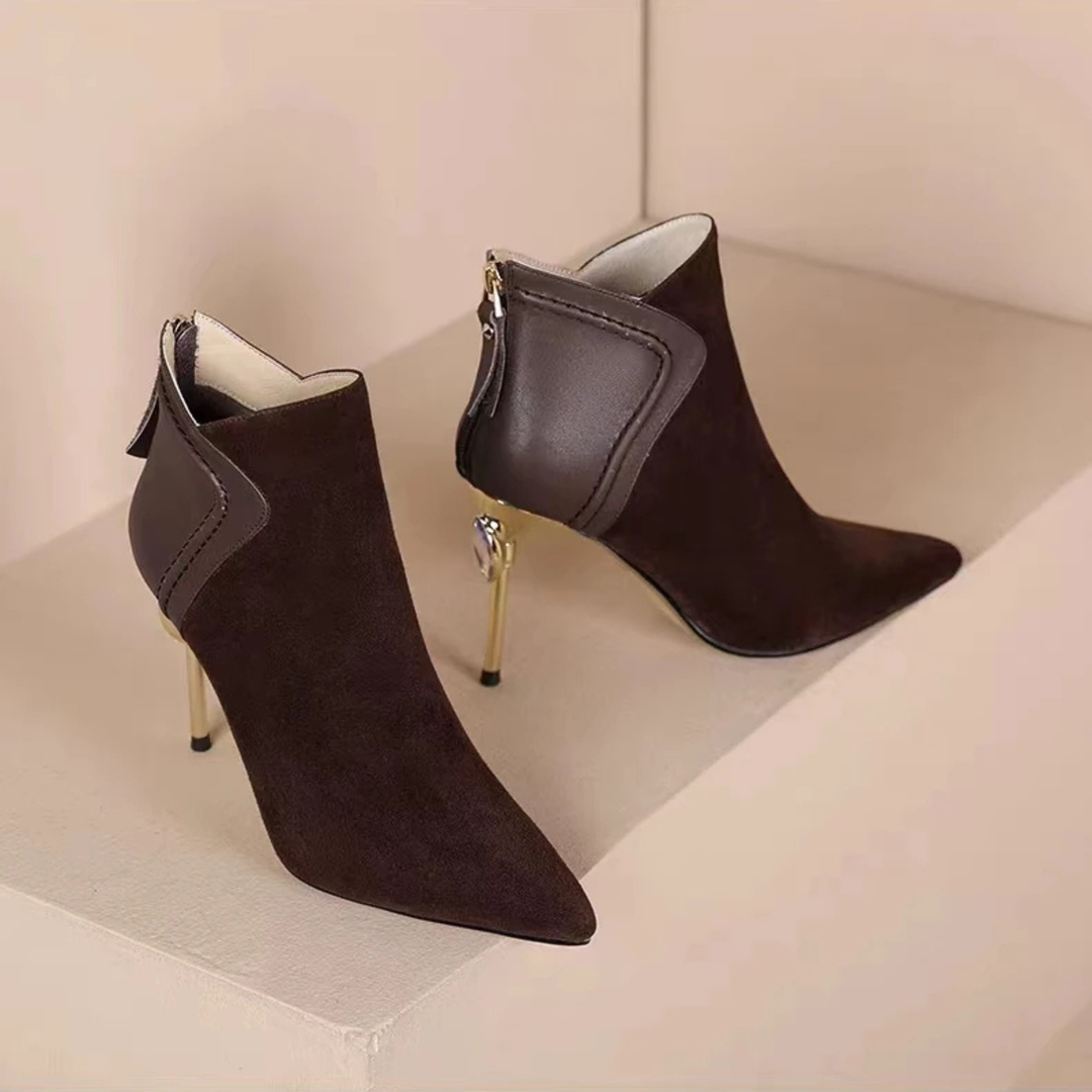 Nora - Elegant Suede Stiletto Boot