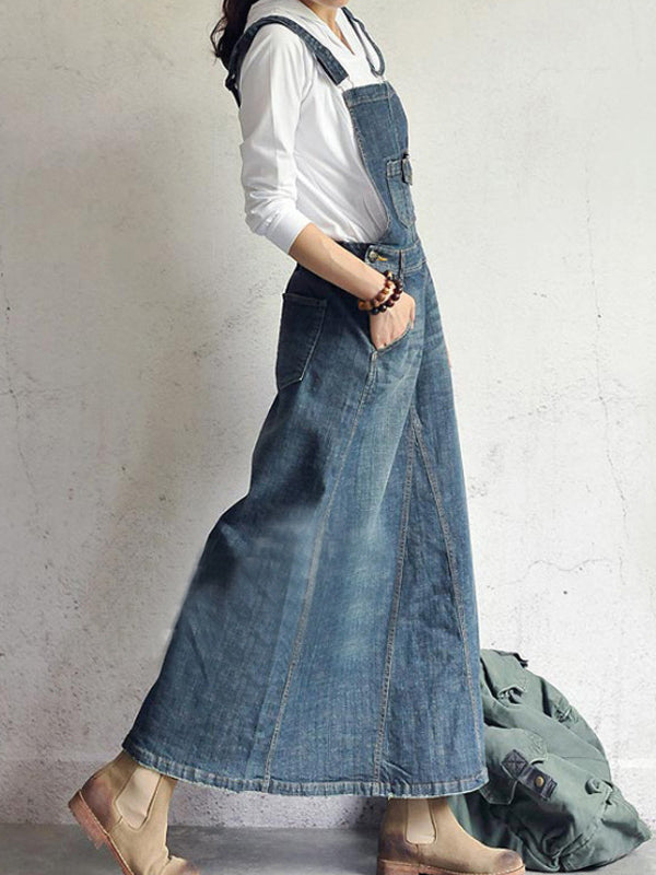 Raven - Relaxed Denim Jumpsuit
