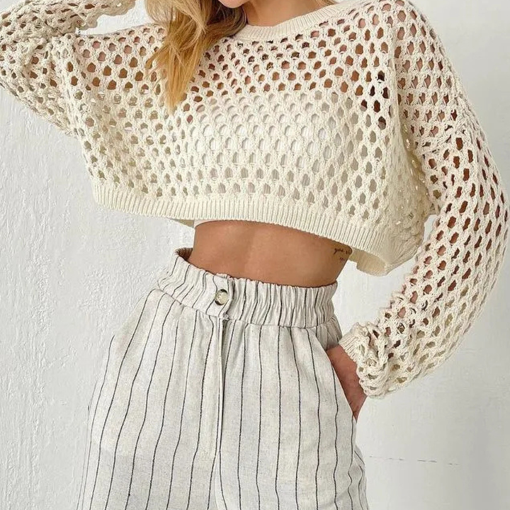 Quincy - Airy Knit Blouse