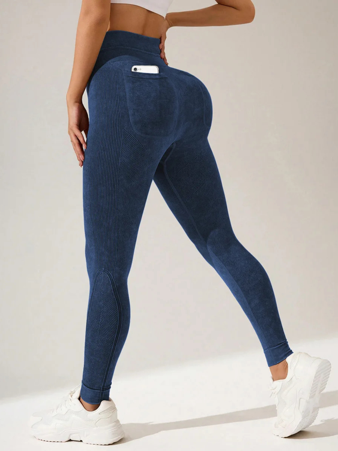 Rhea - Sculpted Denim Leggings