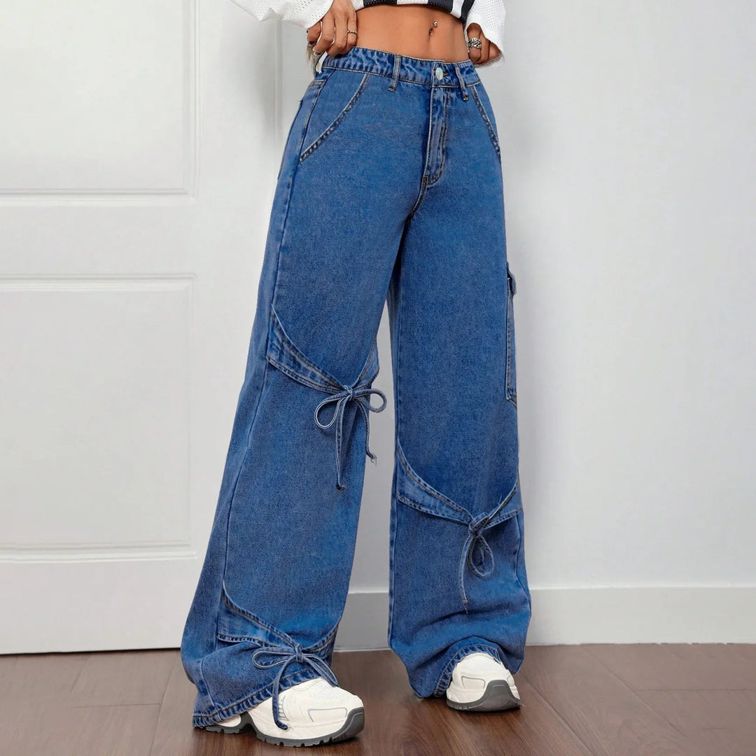Yvette - Relaxed Denim Pants