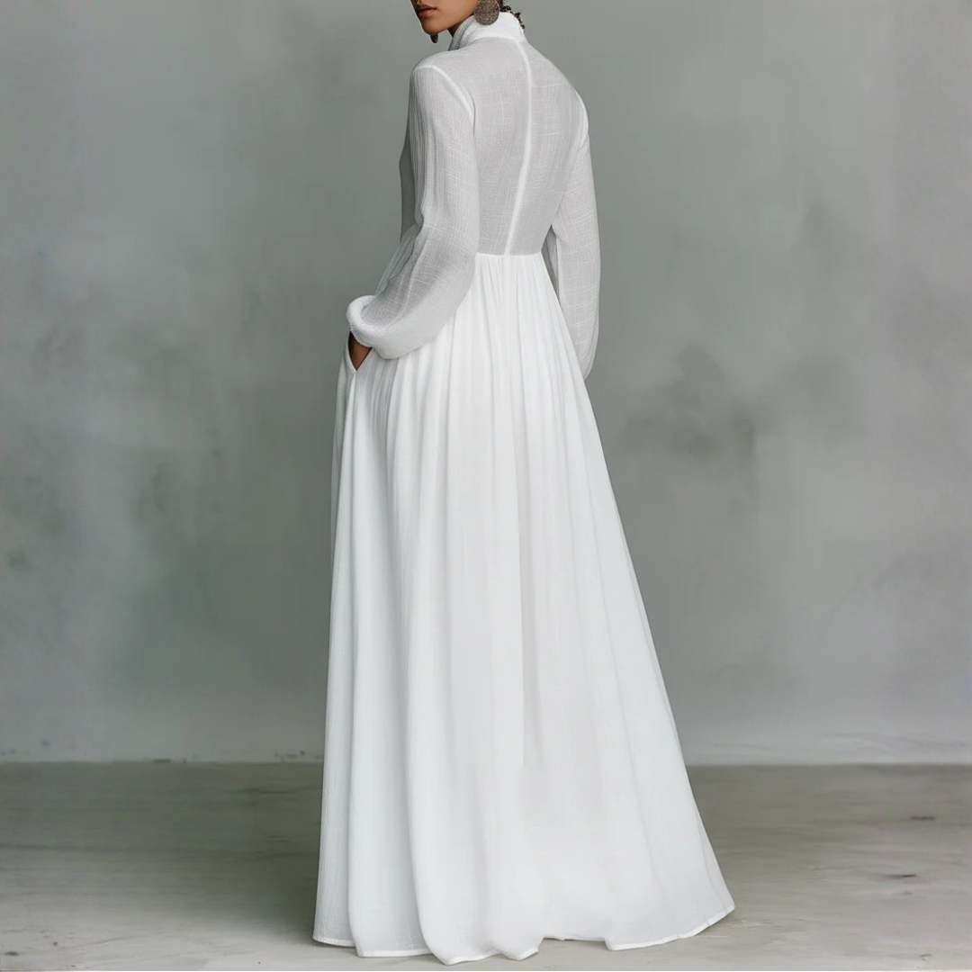 Xalina - Flowing Silk Dress