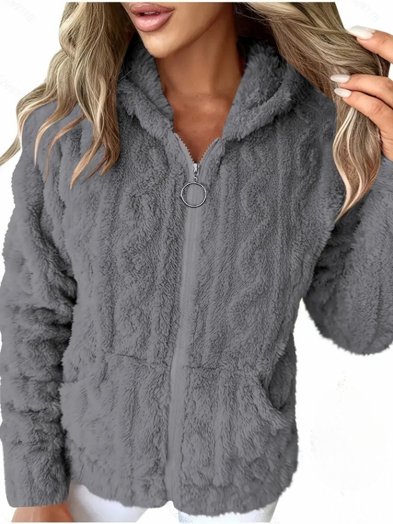 Phoebe - Cozy Plush Hoodie