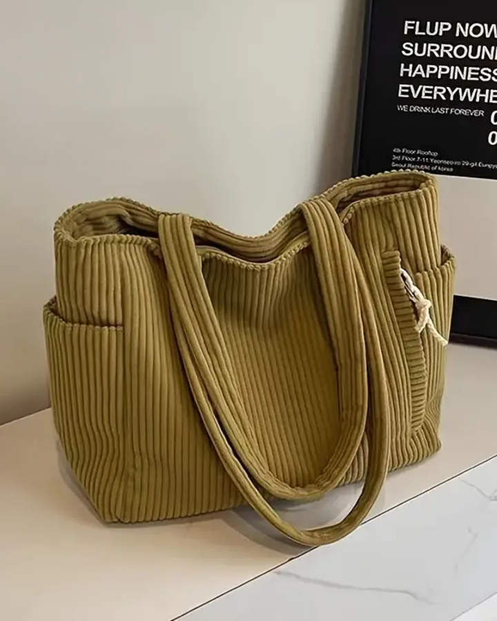 Jean - Cozy Ribbed Bag