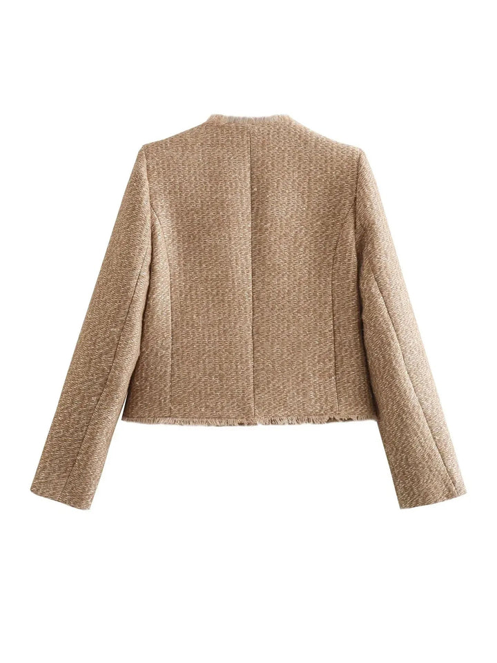 Madeline - Textured Chic Jacket
