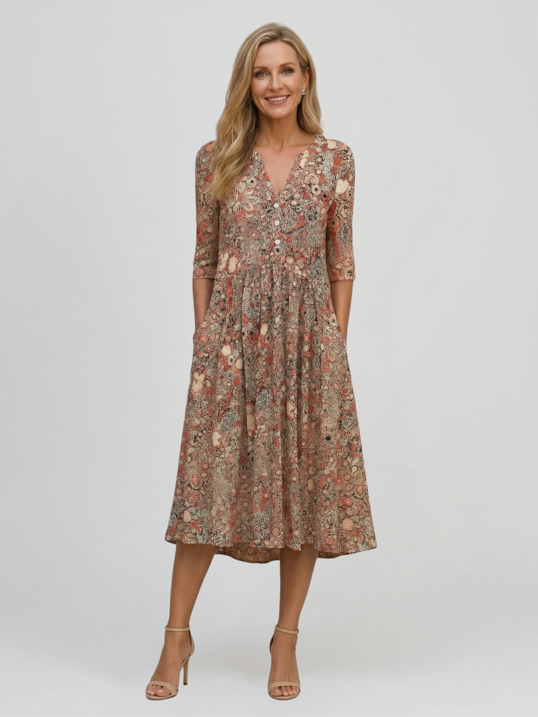 Rachel - Soft Draped Dress