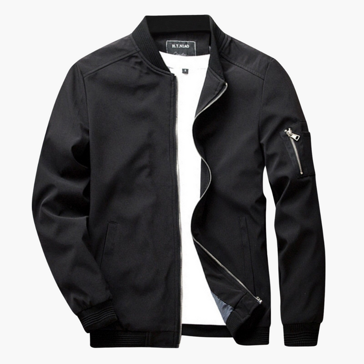 Walker - Sleek Satin Bomber