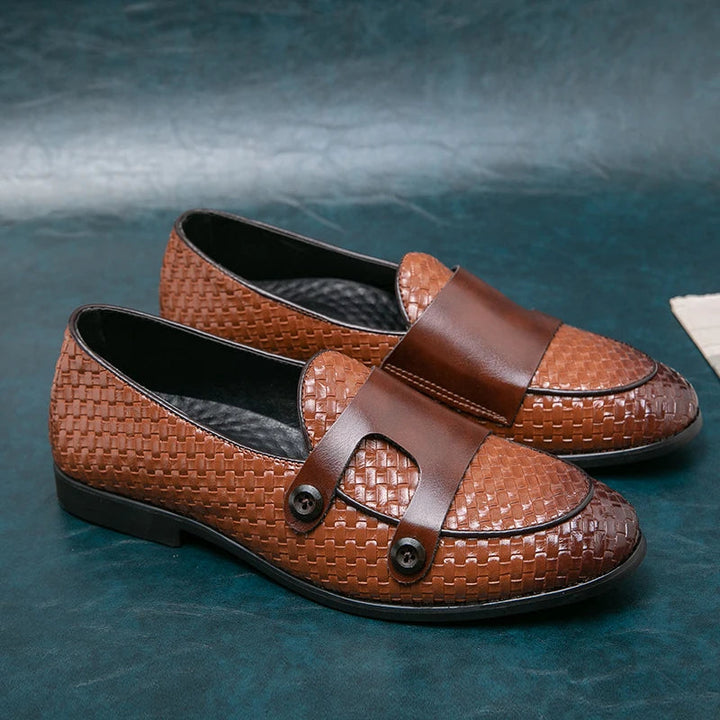 Anson - Polished Woven Loafer