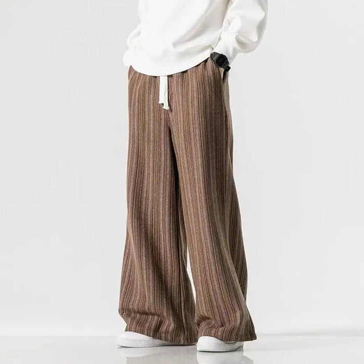 Gareth - Soft Stripe Pants