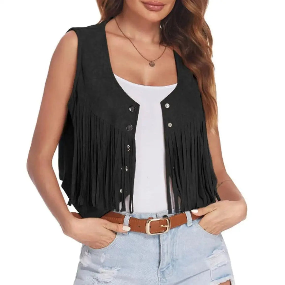 Anastasia - Soft Suede Vest
