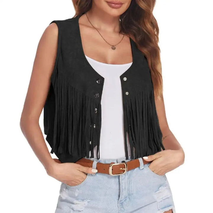 Anastasia - Soft Suede Vest