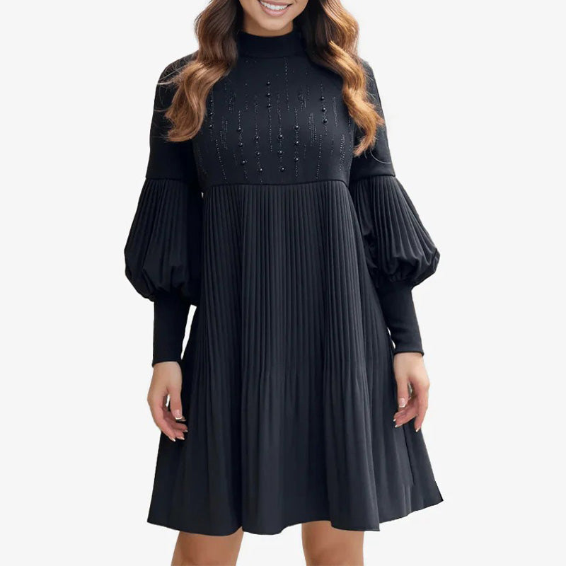 Ivy - Elegant Pleated Dress