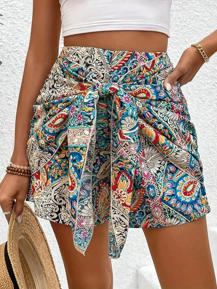 Kiara - Vibrant Cotton Shorts