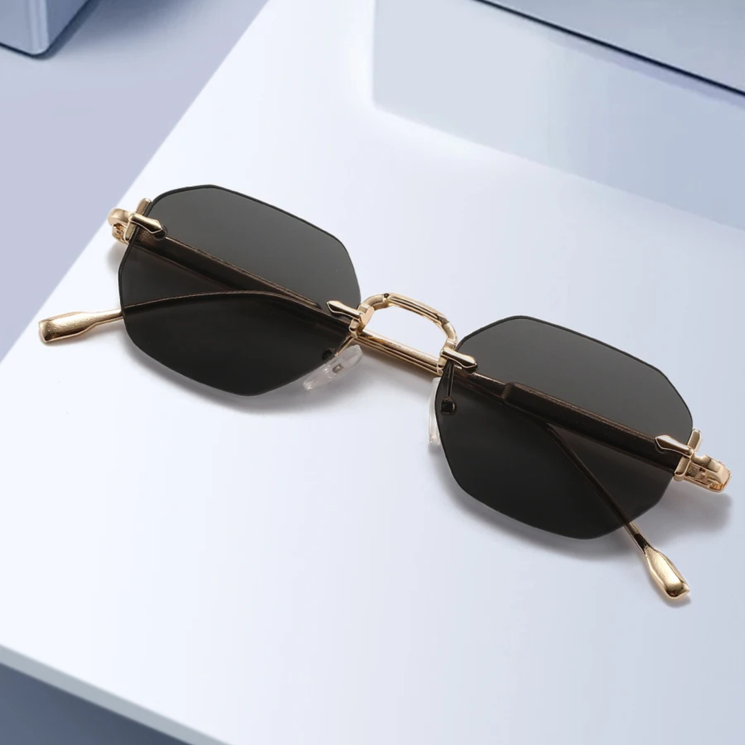 Yuri - Elegant Rimless Sunglasses