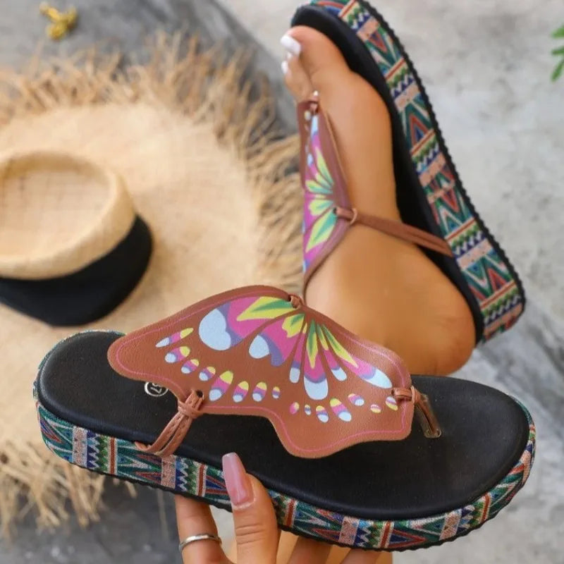 Carmen - Vibrant Wedge Sandal