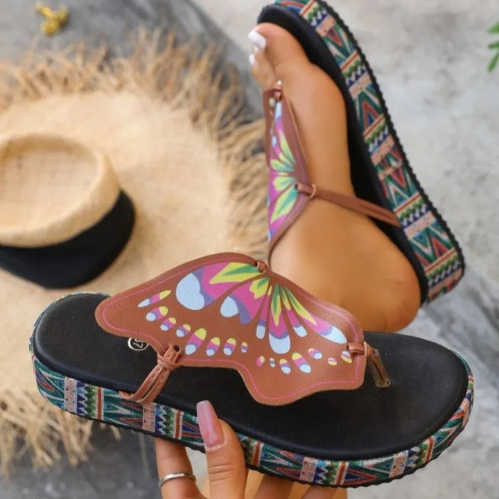 Carmen - Vibrant Wedge Sandal