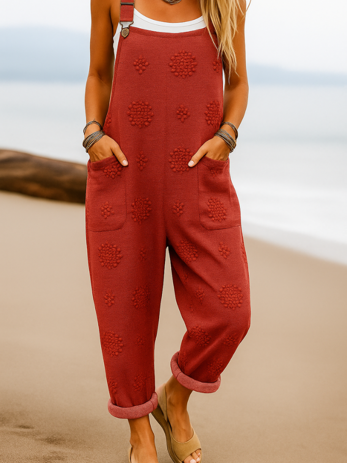 Hazel - Cozy Cotton Jumpsuit