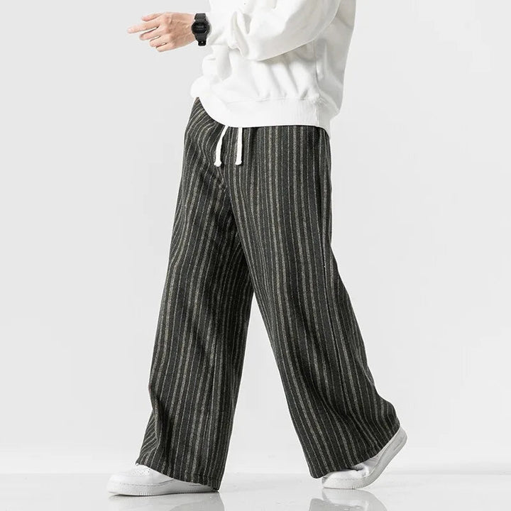 Gareth - Soft Stripe Pants
