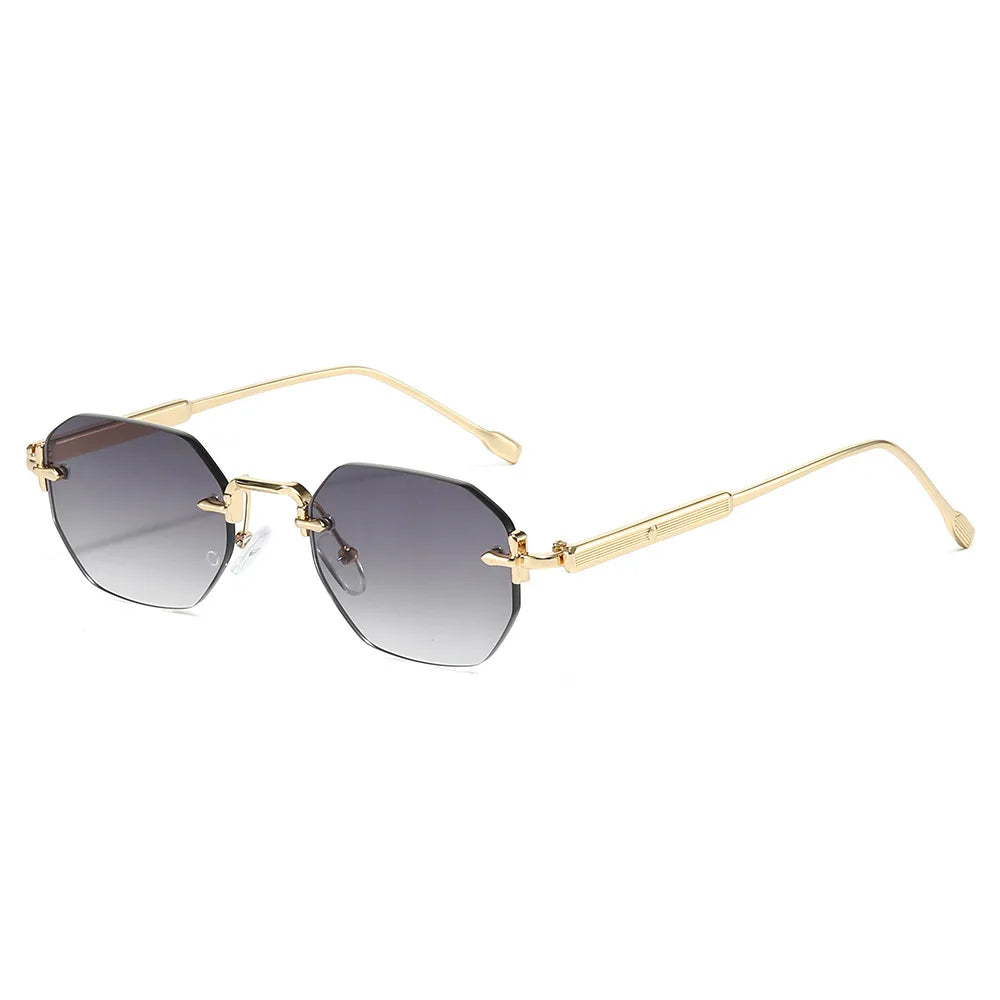 Yuri - Elegant Rimless Sunglasses