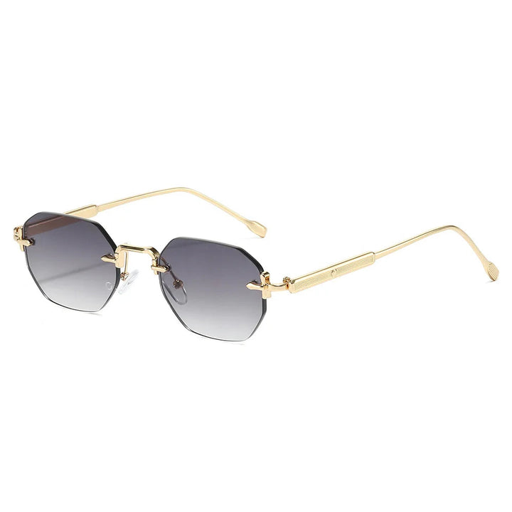Yuri - Elegant Rimless Sunglasses