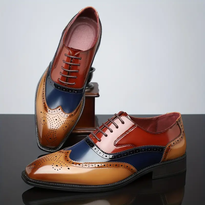 Theo - Polished Leather Oxford