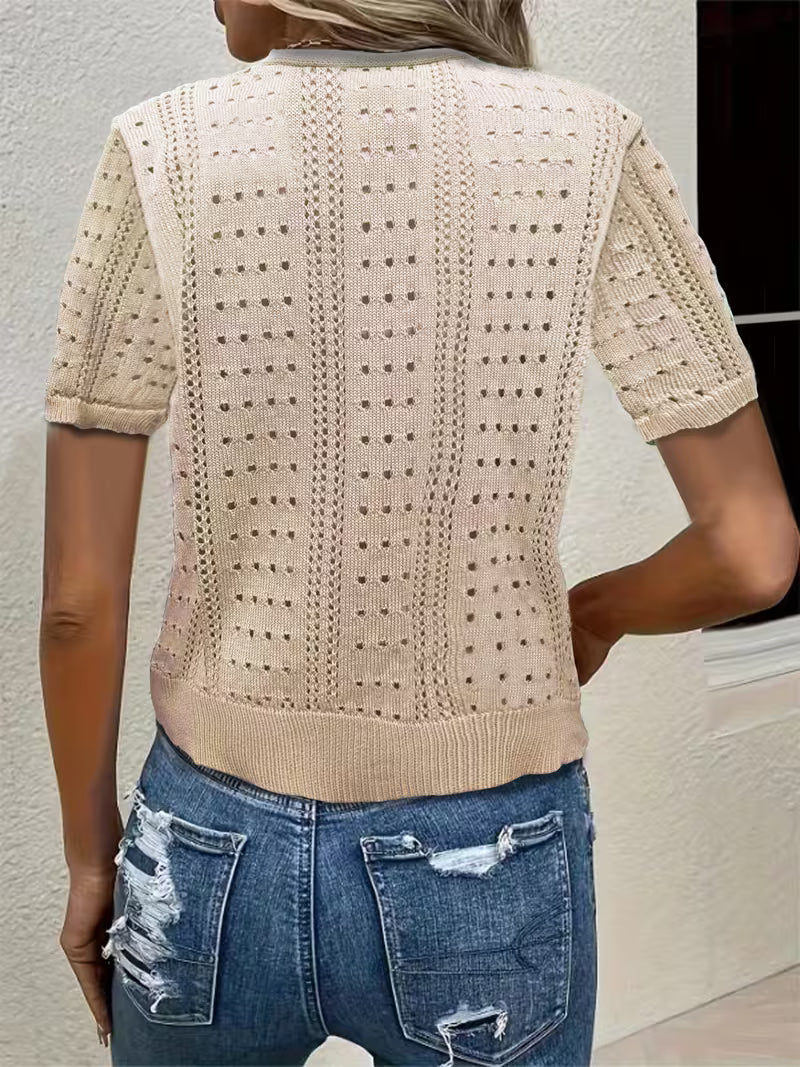 Nevaeh - Airy Knit Cardigan