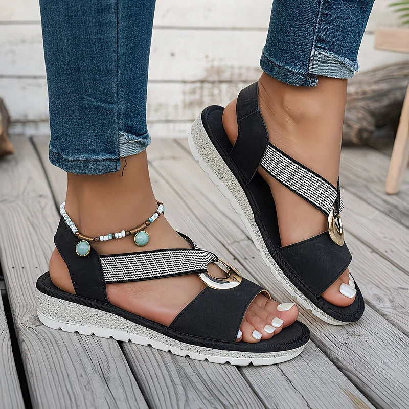 Polly - Soft Olive Sandal