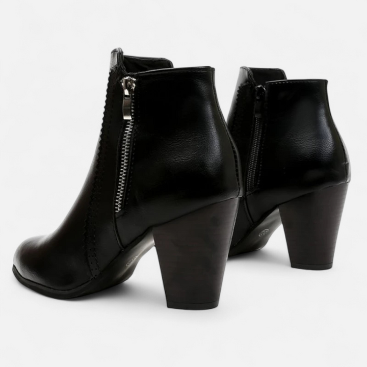 Aliyah - Polished Ankle Boots