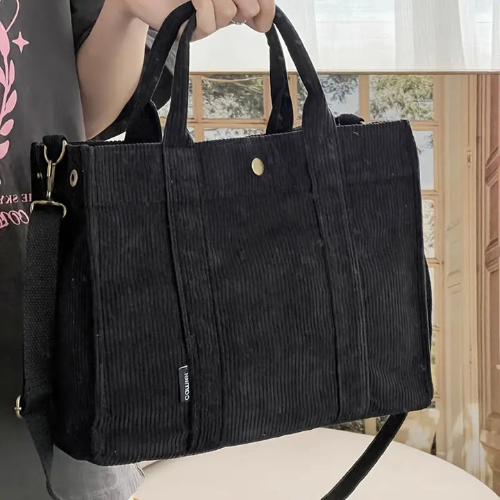 Querida - Cozy Corduroy Tote