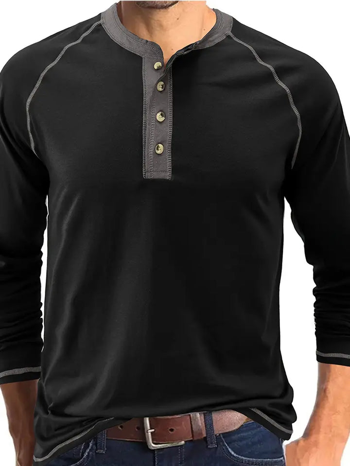 Palmer - Sleek Cotton Henley