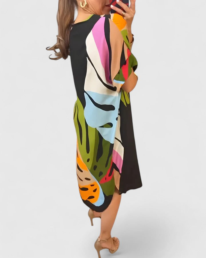 Quiana - Relaxed Midi Dress