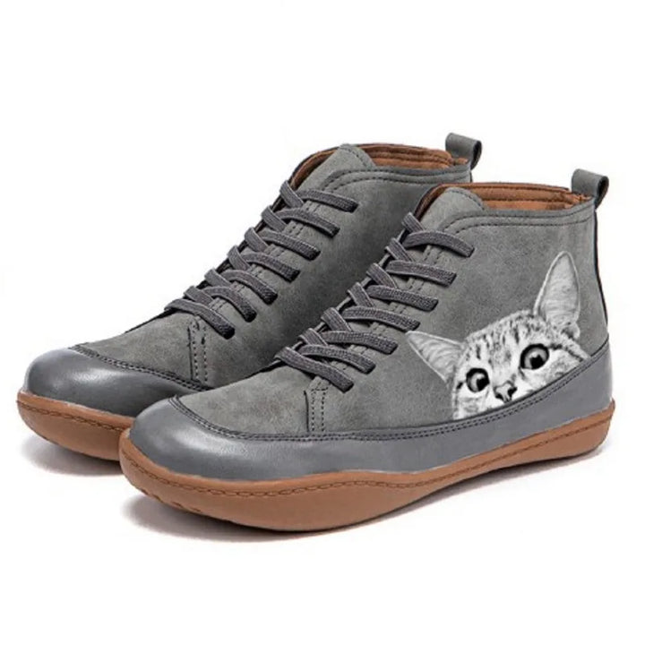 Xabrina - Chic High-Top Sneakers