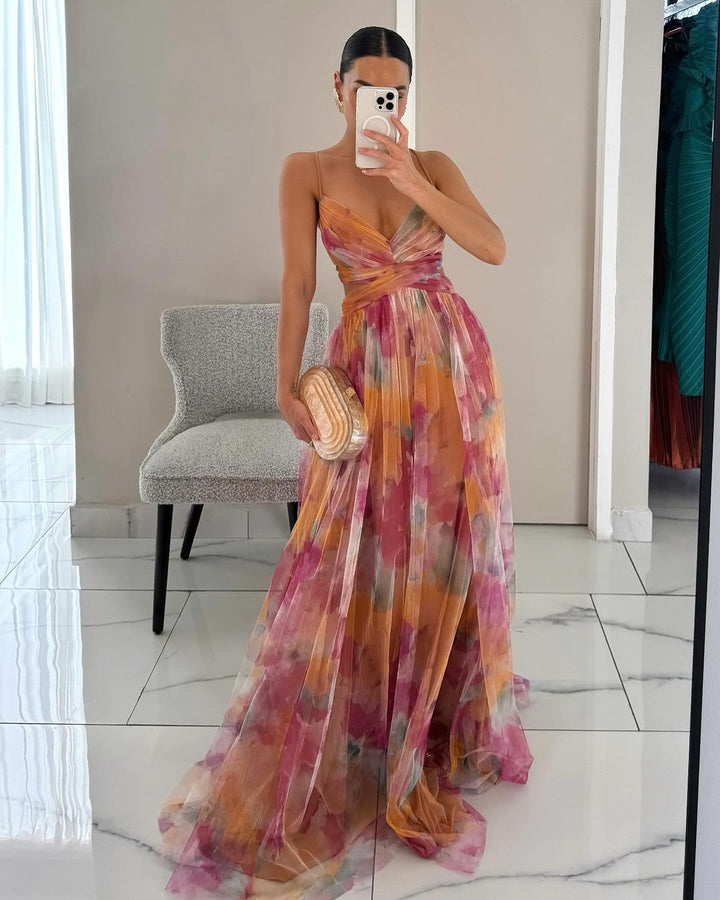 Amelia - Ethereal Chiffon Gown