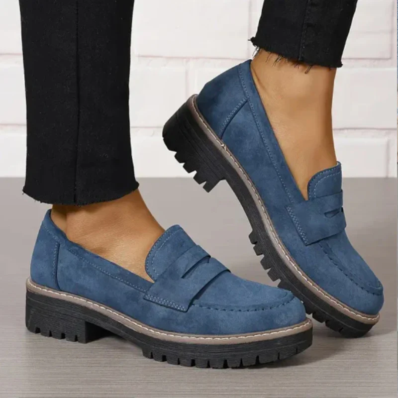 Yazmin - Sturdy Leather Loafers