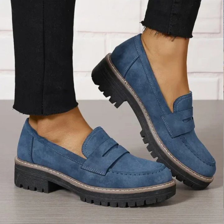 Yazmin - Sturdy Leather Loafers